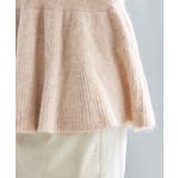 アンゴラ混ペプラムニット | ROPE' PICNIC | 詳細画像32 