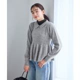 アンゴラ混ペプラムニット | ROPE' PICNIC | 詳細画像5 