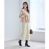 アンゴラ混ペプラムニット | ROPE' PICNIC | 詳細画像9 