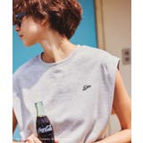 【Coca Cola】【汗染み加工 セットアップ対応】ラメ入りミニ裏毛フレンチス… | ROPE' PICNIC | 詳細画像1 