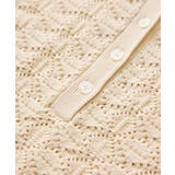 透かし編みスポンディッシュヘンリーネックニット | ROPE' PICNIC | 詳細画像24