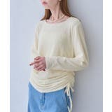 サイドギャザーリボン シャギーニットソー | ROPE' PICNIC | 詳細画像19