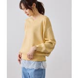 【WEB限定カラー】マシュマロニットVネックプルオーバー | ROPE' PICNIC | 詳細画像33