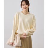 【WEB限定カラー】マシュマロニットVネックプルオーバー | ROPE' PICNIC | 詳細画像8