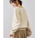 【WEB限定カラー】マシュマロニットVネックプルオーバー | ROPE' PICNIC | 詳細画像9