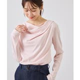 ピンク(63) | ラメドレープカットソー | ROPE' PICNIC