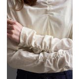フロントギャザーVネックシアーフロッキートップス | ROPE' PICNIC | 詳細画像19 