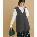 【WEB限定】チュニックサイドスリットベスト | ROPE' PICNIC | 詳細画像10 
