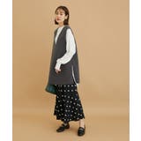 【WEB限定】チュニックサイドスリットベスト | ROPE' PICNIC | 詳細画像11 