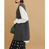 【WEB限定】チュニックサイドスリットベスト | ROPE' PICNIC | 詳細画像9 