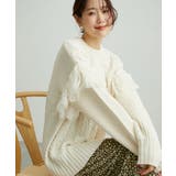 【WEB限定】フリンジニットプルオーバー | ROPE' PICNIC | 詳細画像20 