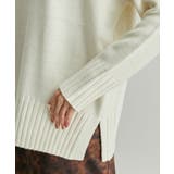 【WEB限定】ハーフジップニットプルオーバー | ROPE' PICNIC | 詳細画像6 