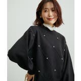 【WEB限定】パール使い格子ニットプルオーバー | ROPE' PICNIC | 詳細画像14 