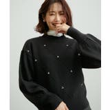 【WEB限定】パール使い格子ニットプルオーバー | ROPE' PICNIC | 詳細画像15 