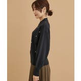【WEB限定】パール使い格子ニットプルオーバー | ROPE' PICNIC | 詳細画像2 