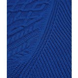【WEB限定】ビッグケーブルニットプルオーバー | ROPE' PICNIC | 詳細画像11 