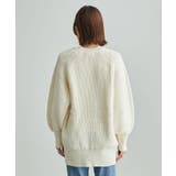 【WEB限定】ビッグケーブルニットプルオーバー | ROPE' PICNIC | 詳細画像3 