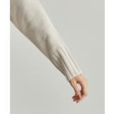 【WEB限定】タートルネックスリットニットプルオーバー | ROPE' PICNIC | 詳細画像6 