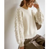 【emur/エミュール】ラメジャガードフリンジスリーブプルオーバー | ROPE' PICNIC | 詳細画像11