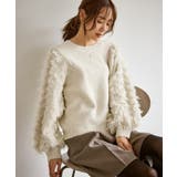 【emur/エミュール】ラメジャガードフリンジスリーブプルオーバー | ROPE' PICNIC | 詳細画像13