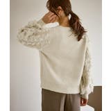 【emur/エミュール】ラメジャガードフリンジスリーブプルオーバー | ROPE' PICNIC | 詳細画像15