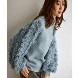 【emur/エミュール】ラメジャガードフリンジスリーブプルオーバー | ROPE' PICNIC | 詳細画像19