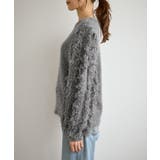 【emur/エミュール】ラメジャガードフリンジスリーブプルオーバー | ROPE' PICNIC | 詳細画像22