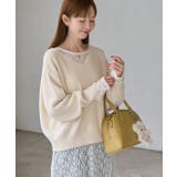 【ちゃんと+かわいい保証】【WEB限定】スフレニット Vネックコンパクトプルオー… | ROPE' PICNIC | 詳細画像5