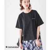 【COVERSE/コンバース】プレーティング天竺ロゴTシャツ | ROPE' PICNIC | 詳細画像1 