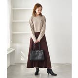 ケーブル編みクロップドニットプルオーバー | ROPE' PICNIC | 詳細画像15