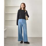 ケーブル編みクロップドニットプルオーバー | ROPE' PICNIC | 詳細画像2