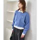 ケーブル編みクロップドニットプルオーバー | ROPE' PICNIC | 詳細画像22