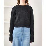 ケーブル編みクロップドニットプルオーバー | ROPE' PICNIC | 詳細画像26