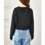ケーブル編みクロップドニットプルオーバー | ROPE' PICNIC | 詳細画像28