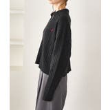 ケーブル編みクロップドスキッパーニット | ROPE' PICNIC | 詳細画像36