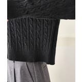 ケーブル編みクロップドスキッパーニット | ROPE' PICNIC | 詳細画像42