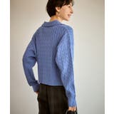 ケーブル編みクロップドスキッパーニット | ROPE' PICNIC | 詳細画像5