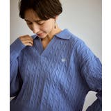 ケーブル編みクロップドスキッパーニット | ROPE' PICNIC | 詳細画像9