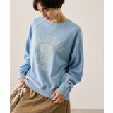 サックス(48) | 【Champion チャンピオン別注】アソートロゴスウェットプルオーバー リンク… | ROPE' PICNIC