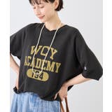 【Champion チャンピオン別注】アソートロゴボートネックハーフスリーブスウ… | ROPE' PICNIC | 詳細画像1 