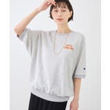 【Champion チャンピオン別注】アソートロゴボートネックハーフスリーブスウ… | ROPE' PICNIC | 詳細画像10 