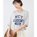 【Champion チャンピオン別注】アソートロゴボートネックハーフスリーブスウ… | ROPE' PICNIC | 詳細画像15 