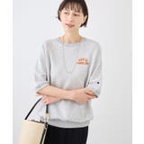 【Champion チャンピオン別注】アソートロゴボートネックハーフスリーブスウ… | ROPE' PICNIC | 詳細画像9 