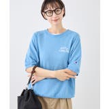 サックス(48) | 【Champion チャンピオン別注】アソートロゴボートネックハーフスリーブスウ… | ROPE' PICNIC