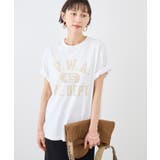 ホワイト系(11) | 【Champion チャンピオン別注】アソートロゴプリントオーバーサイズTシャツ… | ROPE' PICNIC