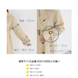 【低身長・小柄さん向け/撥水加工・花粉ガード】トレンチコート | ROPE' PICNIC | 詳細画像4