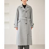 JAPAN FABRIC スタンドカラーロングコート/一部WEB限定カラー | ROPE' PICNIC | 詳細画像34 