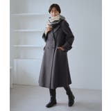 JAPAN FABRIC ダブルチェスターコート/一部WEB限定カラー | ROPE' PICNIC | 詳細画像14 