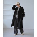 JAPAN FABRIC ダブルチェスターコート/一部WEB限定カラー | ROPE' PICNIC | 詳細画像7 