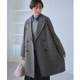 ジャージメルトン無地＆チェックオーバーPコート 一部WEB限定カラー リンクコー… | ROPE' PICNIC | 詳細画像13 